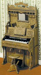 Dollhouse Miniature F-220 Pump Organ Kit
